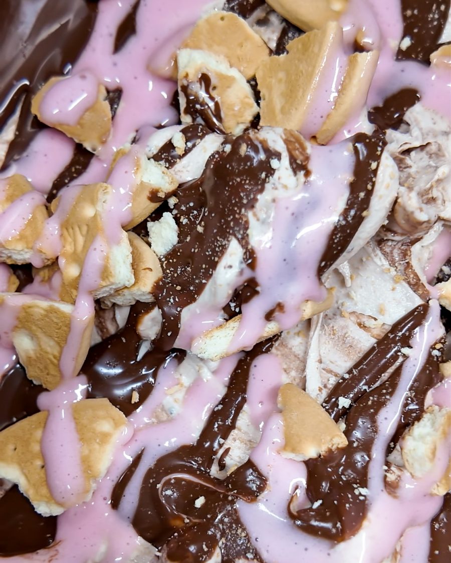 S'mores gelato
